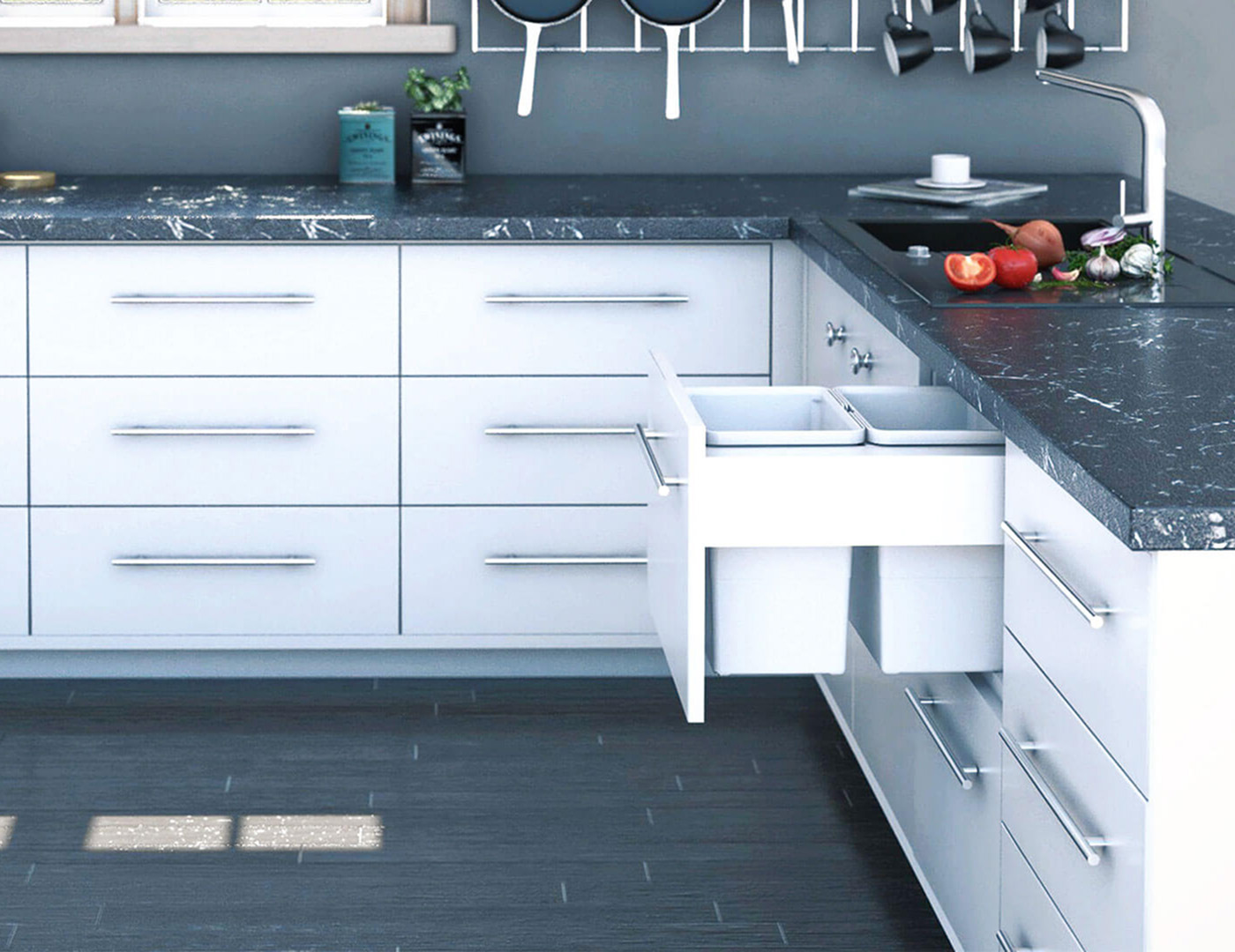 Tanova Kitchen Waste Bin