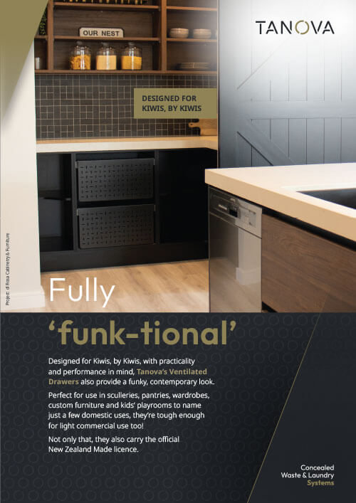 FIT Tanova Ventilated Drawers catalogue front cover