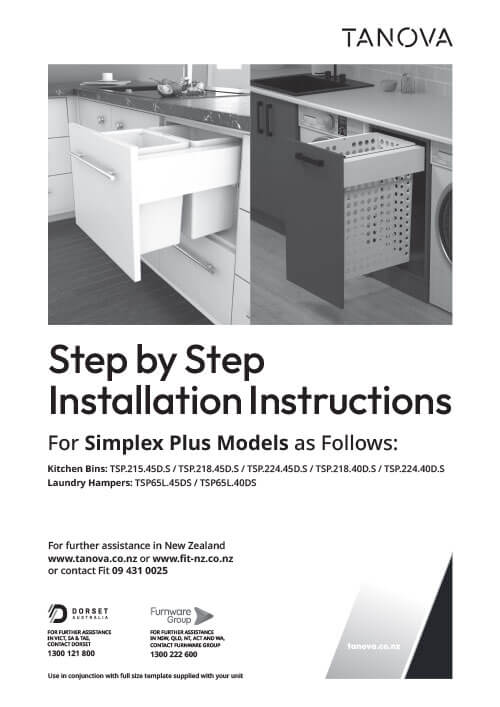 Tanova Simplex Plus Installation Instructions 2026